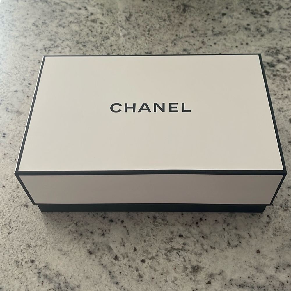 Chanel empty box 9x9x3 and dust bag